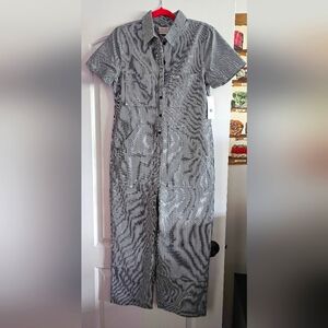 Brixton Sorrento S/S Coverall - Black/Off